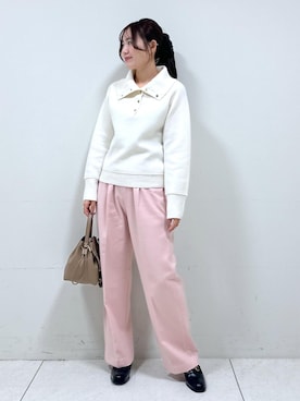 「ROPE'（ロペ）のアイテム」を使った、mayu☺︎さん（レディース・162cm）の冬コーディネート