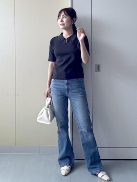 「Juze（ジュゼ）のアイテム（パンプス）」を使った、mayu☺︎さん（レディース・162cm）の夏コーディネート