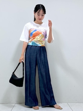「アイテム（財布/小物）」を使った、mayu☺︎さん（レディース・162cm・20代）の夏コーディネート