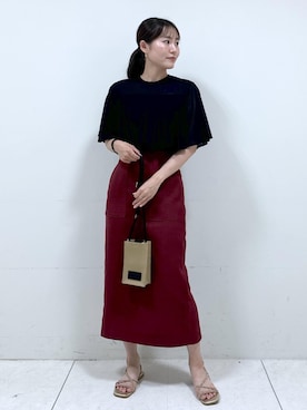 mayu☺︎さん（レディース・162cm）の夏コーディネート