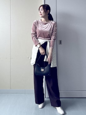 mayu☺︎さん(レディース・162cm)の秋コーディネート
