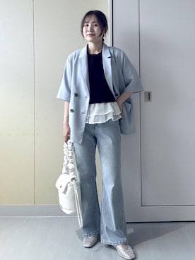 mayu☺︎さん(レディース・162cm)の夏コーディネート