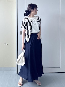 「VIS（ビス）のアイテム」を使った、mayu☺︎さん（レディース・162cm）の春コーディネート