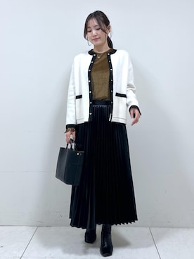 「ROPE'（ロペ）のアイテム」を使った、mayu☺︎さん（レディース・162cm）の冬コーディネート