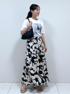 「アイテム（ハンドバッグ）」を使った、mayu☺︎さん（レディース・162cm・20代）の夏コーディネート