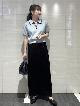 「Juze（ジュゼ）のアイテム（パンプス）」を使った、mayu☺︎さん（レディース・162cm）の夏コーディネート