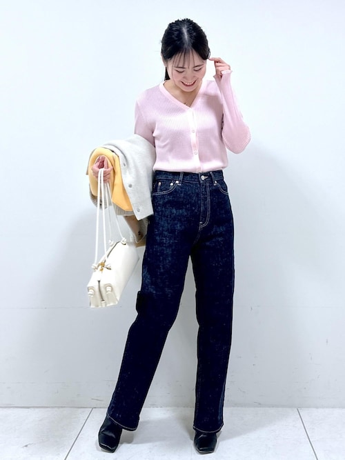 ROPE' カーディガン チャイニーズラクーン接結カーディガン