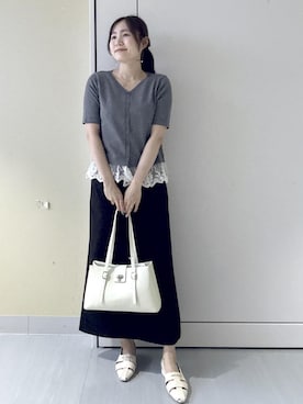 mayu☺︎さん(レディース・162cm)の春コーディネート