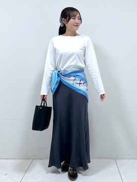 「アイテム（財布/小物）」を使った、mayu☺︎さん（レディース・162cm・20代）の秋コーディネート