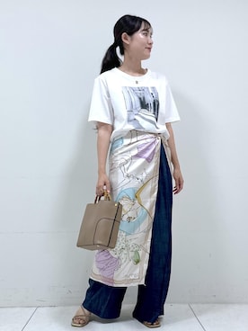「アイテム（財布/小物）」を使った、mayu☺︎さん（レディース・162cm・20代）の夏コーディネート