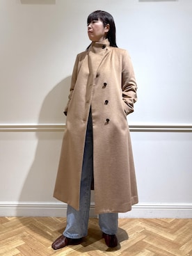 「アイテム（リング）」を使った、yamaさん（レディース・163cm・40代）の秋コーディネート