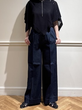 「ROPE'（ロペ）のアイテム（パンツ）」を使った、yamaさん（レディース・163cm）の春コーディネート