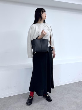 「アイテム（ニット/セーター）」を使った、yamaさん（レディース・163cm・40代）の秋コーディネート