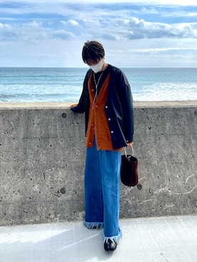 「TOGA（トーガ）のアイテム（アクセサリー）」を使った、gorogorotankenさん（メンズ・171cm）の春コーディネート