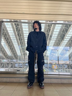 「DANKE SCHON（ダンケシェーン）のアイテム（その他アウター）」を使った、はまさん（メンズ・170cm）の秋コーディネート