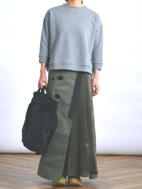 CO staffさん（レディース・160cm）の春コーディネート