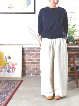 CO staffさん（レディース・160cm）の春コーディネート