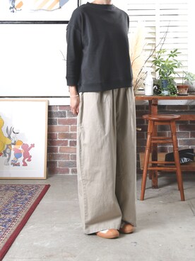 CO staffさん（レディース・160cm）の春コーディネート