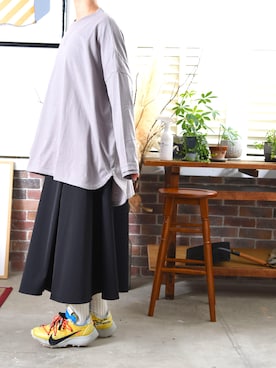 CO staffさん（レディース・160cm）の春コーディネート