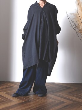 「folka（フォルカ）のアイテム」を使った、CO staffさん（レディース・160cm）の夏コーディネート