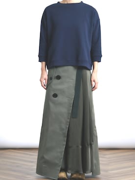 CO staffさん（レディース・160cm）の春コーディネート