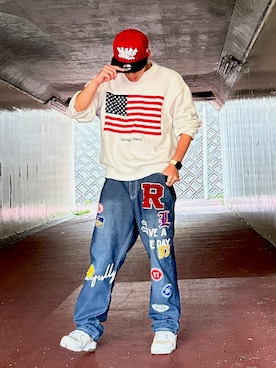 ジョージさん（骨格ストレート・メンズ・180cm）の秋コーディネート