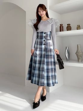 noko ichinoseさん（レディース・167cm）の冬コーディネート