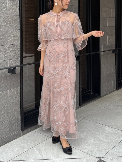 キ★新品★ドリードール　ドレス ノルディック柄Manywayワンピース　グレー Dorry Doll ドレス ノルディック柄Manywayワンピース : ZOZOTOWN