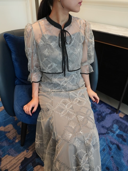 ノルディック柄Manywayワンピース（ドレス）｜Dorry Doll