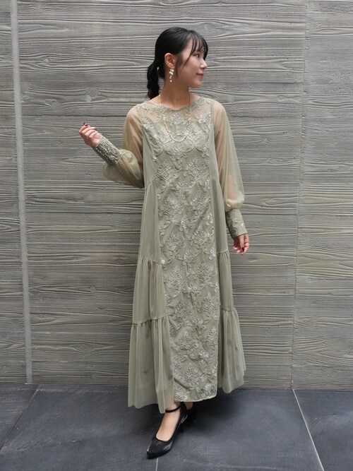 ☆新品☆ドリードール モールレースサイドティアードドレス 結婚式