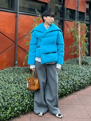 ルシェルブルー ピールパファーダウンジャケット LE CIEL BLEU（ルシェルブルー）の「ピールパファージャケット