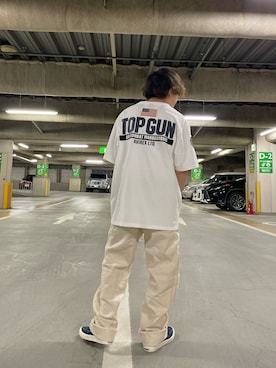 「TOPGUN」｜たつやさん（メンズ・165cm）の春コーディネート