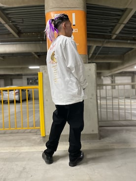 「AVIREX（アヴィレックス）のアイテム（アクセサリー）」を使った、たつやさん（メンズ・165cm）の冬コーディネート
