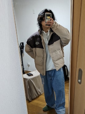 「アイテム（スウェット）」を使った、ポチタさん（メンズ・160cm・30代）の冬コーディネート