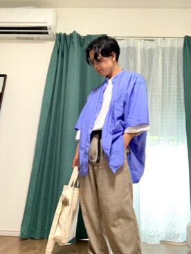 ポチタさん（メンズ・160cm）の夏コーディネート