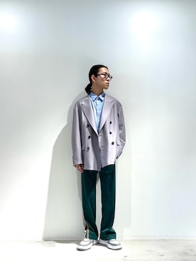 サイドステッチ タイプライター ワークシャツを使った人気