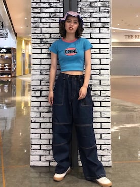 下村こころさん（レディース・164cm）の夏コーディネート