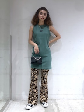 下村こころさん（レディース・164cm）の夏コーディネート