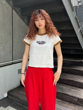 下村こころさん（レディース・164cm）の夏コーディネート