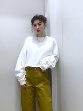 下村こころさん（レディース・164cm）の冬コーディネート