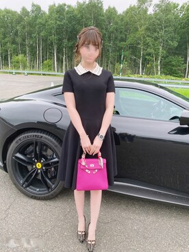 Hermes エルメス のバッグ ピンク系 を使った人気ファッションコーディネート Wear