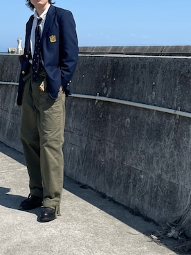 「BROOKS BROTHERS（ブルックスブラザーズ）のアイテム」を使った、ryotoさん（メンズ・177cm）の春コーディネート