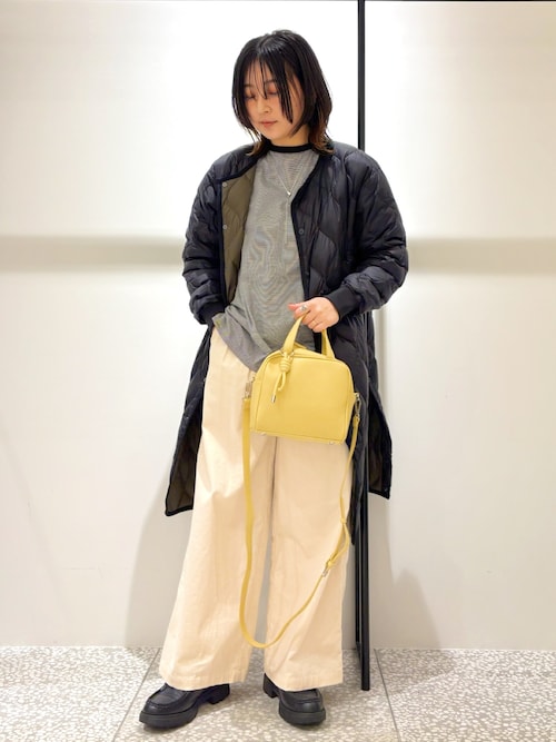 セール】【TAION】 オーバーサイズ ダウン ロングジャケット（ダウン