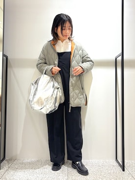 honamiさん（骨格ナチュラル・レディース・161cm）の冬コーディネート