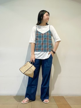 honamiさん（レディース・161cm）の夏コーディネート