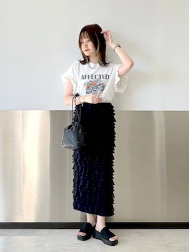 ぽ　んさん（レディース・161cm）の夏コーディネート