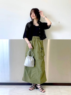 ぽ　んさん（レディース・161cm）の夏コーディネート