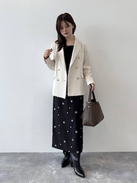 ぽ　んさん（レディース・161cm）の秋コーディネート