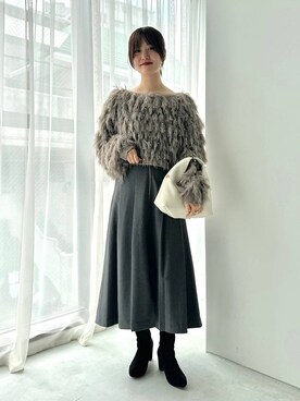 ぽ　んさん（レディース・161cm）の冬コーディネート