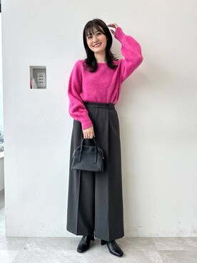 ぽ んさん(レディース・161cm)の冬コーディネート